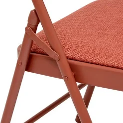 Chaise Flexy Plus en tissu chiné rose foncé - Rose foncé- 5five