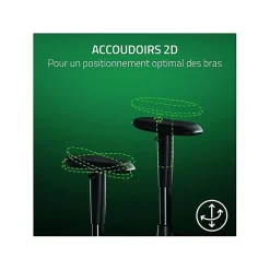 Chaise gaming Razer Iskur V2 X Noir tissu