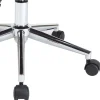 Chaise pivotante de bureau Noir Bois courbé et similicuir vidaXL