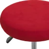 Chaise pivotante de bureau Rouge bordeaux Velours vidaXL