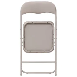 Chaise pliante beige en PVC - Beige- 5five