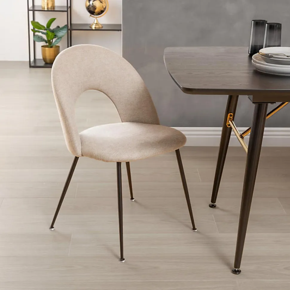 Chaise Raven beige - Atmosphera