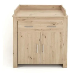 Chambre bébé Trend Team Ahoi - Lit 70 x 140 cm et commode à langer chêne