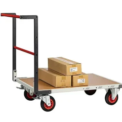 Chariot charge lourde - Plateau bois médium 16mm - Dimensions 1115x750mm - Charge 400kg - 806723230