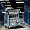 Chariot conteneur grillagé - Plateau 835x465mm - Roll conteneur charge max 250kg - 800726111