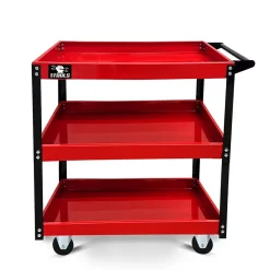 Chariot d'atelier BM TOOLS TOOLCART à 3 étages sur roulettes - Desserte, Plateaux de rangement pour outils, Servante, 150KG Max