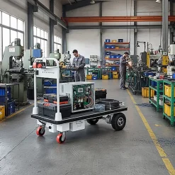 Chariot de manutention motorisé - Plateau 1320x960mm - Charge max 400kg - Industrie et logistique - PM50/2