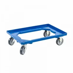 Chariot de transport Caisse Euro 600x400 ProfiPlus - Bleu