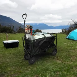 Chariot de transport pliable multi-usages charge 100 kg
