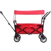 Chariot de transport pliable rouge - FUXTEC Easy Cruiser - transport charge 75 kg