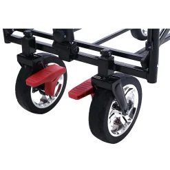 Chariot de transport pliable gris - FUXTEC Easy Cruiser - transport charge 75 kg