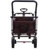 Chariot de transport pliable marron - FUXTEC Easy Cruiser - transport charge 75 kg