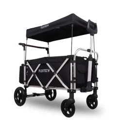 Chariot de transport pliable noir - FUXTEC Super Cruiser - outdoor enfant 75 kg
