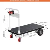 Chariot manutention motorisé - Plateau 1000x600mm - Charge max 200kg - Commerces, industrie et logistique - PM30R/1