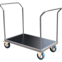 Chariot modulable 2 côtés - Plateau 1000x700mm - Charge max 500kg - CHM2T1