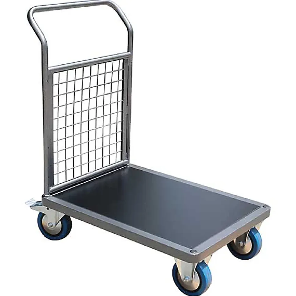 Chariot modulable grillagé - Plateau 800x600mm - Charge max 500kg - CHP1T3
