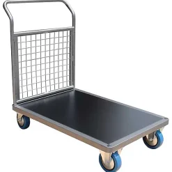 Chariot modulable grillagé - Plateau 1200x800mm - Charge max 500kg - CHG1T3
