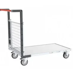 Chariot modulaire 1 côté grillagé - Plateau 835x500mm - Charge max 250kg - 806724141