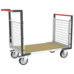 Chariot modulaire grillagé 2 côtés - Plateau 1075x755mm - Charge 500kg - 806724642