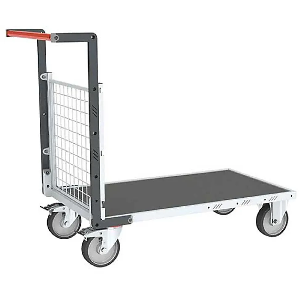 Chariot modulaire grillagé 1 côté - Plateau antidérapant 985x600mm - Charge max 500kg - 806724561