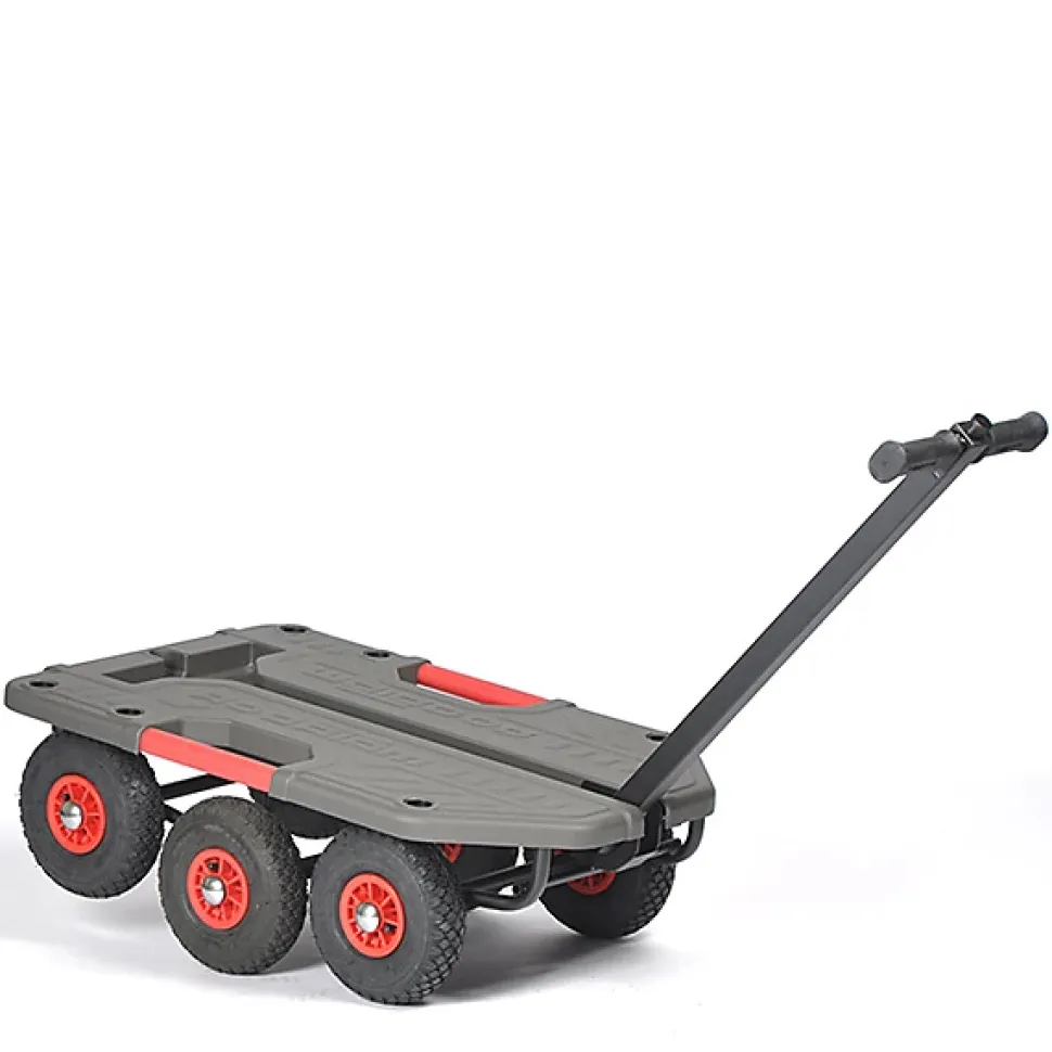 Chariot tout terrain sans ridelle - Roues increvables - Charge max 250kg - M-SUPERHOND-CT