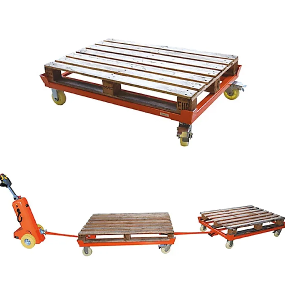 Chariot transport de palette - Simple - Charge max 1000kg - TP1208N
