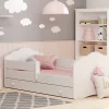 Chevet Emi blanc pour la chambre d'enfant