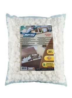 Chips de calage en amidon de maïs réutilisable