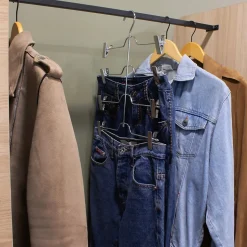 Cintre à pantalon Box & Beyond en métal 4 niveaux