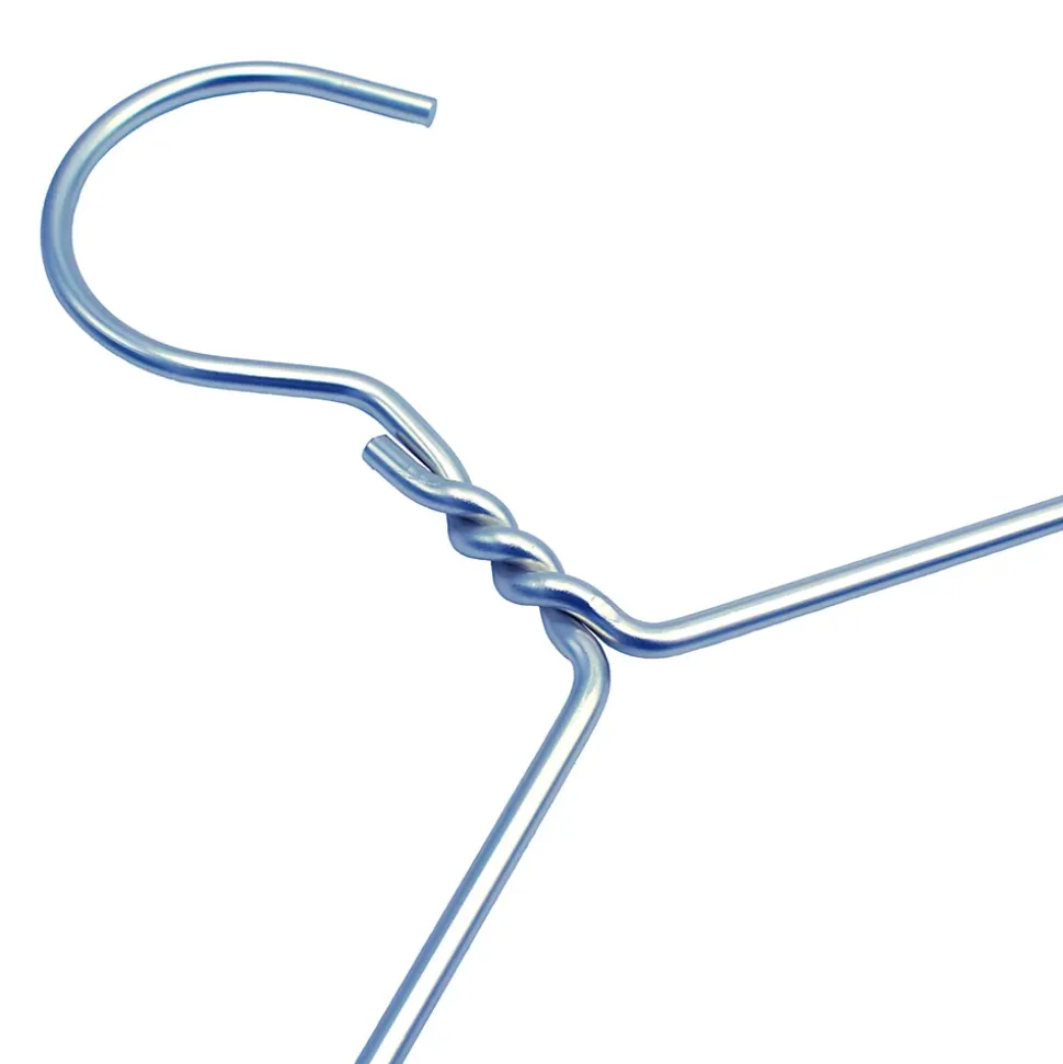 Cintre en métal bleu Divis vendu par 3 pièces