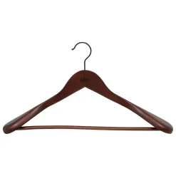 Cintre pour veste en bois foncé - Marron tonka- 5five