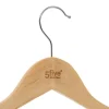 Cintres en bois - FIVE - Lot de 4 - Beige - 45 cm - Type manteau