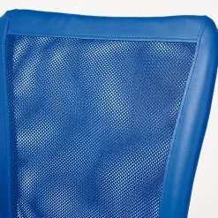 CLIDE BLEU - Fauteuil de bureau bleu pour enfant avec roulettes