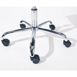 CLIDE BLEU - Fauteuil de bureau bleu pour enfant avec roulettes