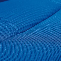 CLIDE BLEU - Fauteuil de bureau bleu pour enfant avec roulettes