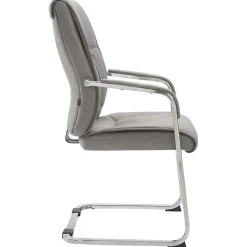 -CLP-CLP Lot de 2 Chaises Cantilever XXL Anubis en Tissu avec accoudoirs-Array