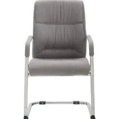 -CLP-CLP Lot de 2 Chaises Cantilever XXL Anubis en Tissu avec accoudoirs-Array