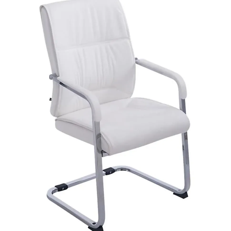 -CLP-Lot de 2 Chaises Cantilever XXL Anubis en Similicuir avec accoudoirs-Array