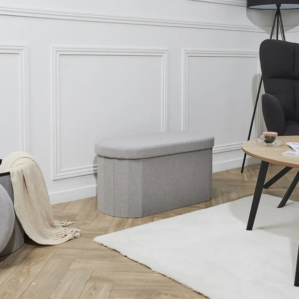 Coffre banc pliable en tissu Pills
