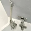 Coffre Blanc Avec Siège À Effet Béton Et Compartiment De Rangement