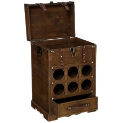 Coffre bois - 38 - 5x58 - 5 cm - Atmosphera