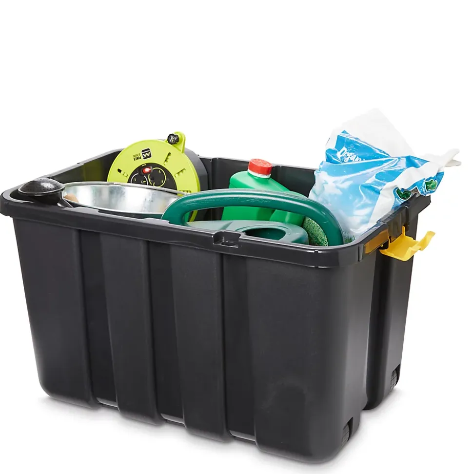 Coffre en plastique Skyda noir 149 L