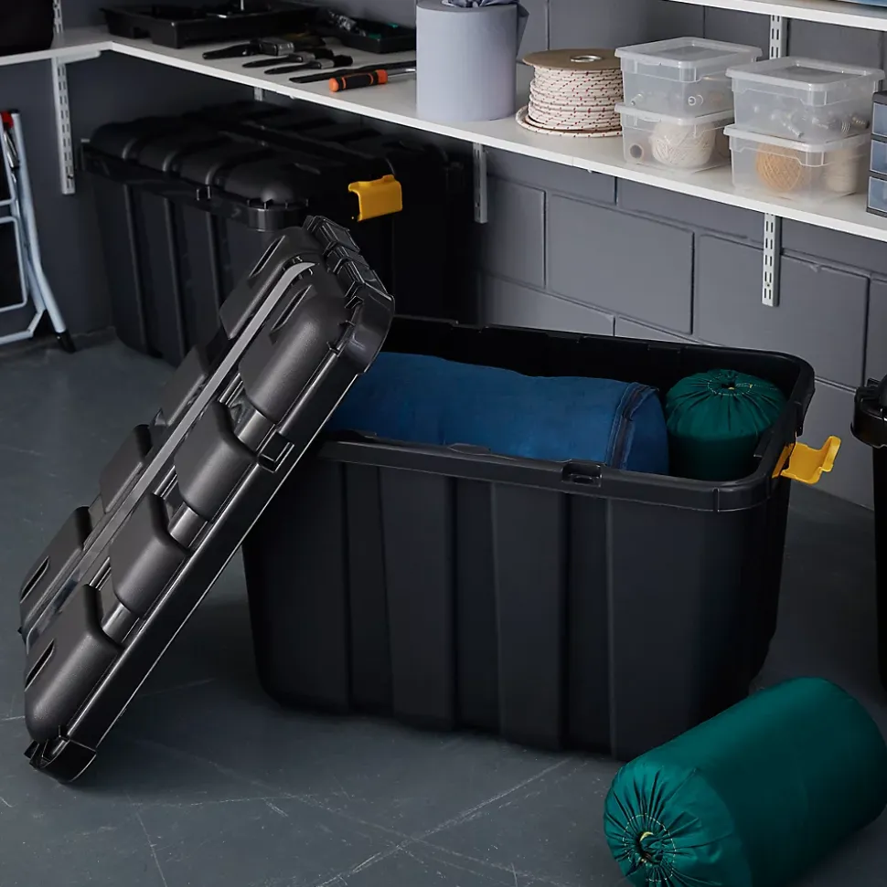 Coffre en plastique Skyda noir 149 L