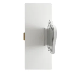 Coiffeuse 100 cm blanche avec miroir LED 3 modes, tiroirs spacieux et caisson coulissant, style moderne