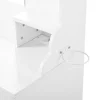 Coiffeuse - Table de Maquillage avec Éclairage LED, Prises et Miroir, 6 Tiroirs, 4 Portes, MDF - 105x40x152 cm, Blanc