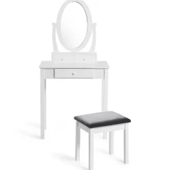 Coiffeuse BETTY avec miroir et tabouret