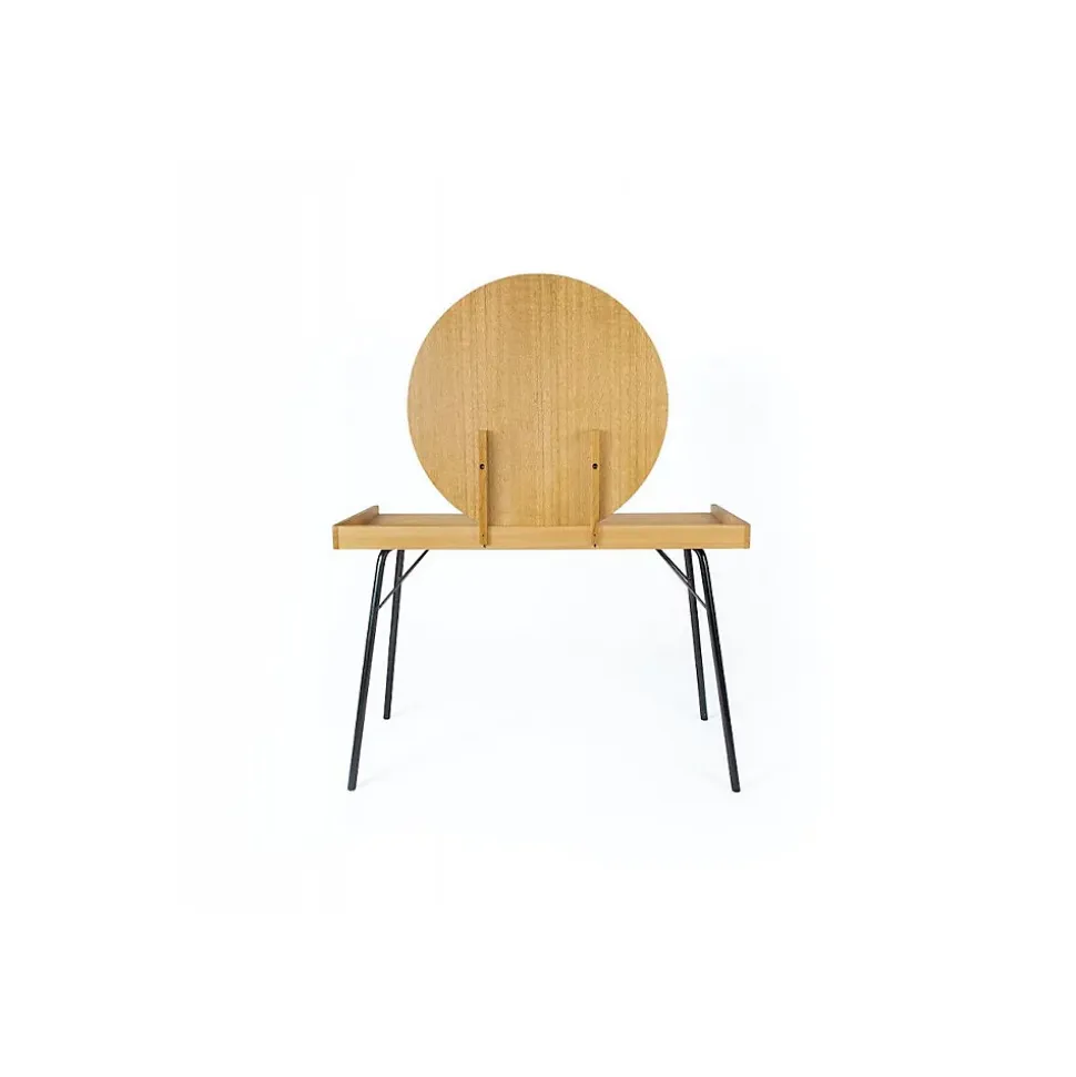 Coiffeuse Design en Bois "Rayburn" 115cm Naturel
