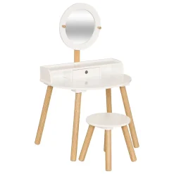 Coiffeuse enfant Bella blanc L60,7xp42xH89,2cm - Atmosphera