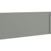 Coiffeuse suspendue avec deux tiroirs, façade lisse - couleur : aloès vert, 100 x 40 x 16 cm