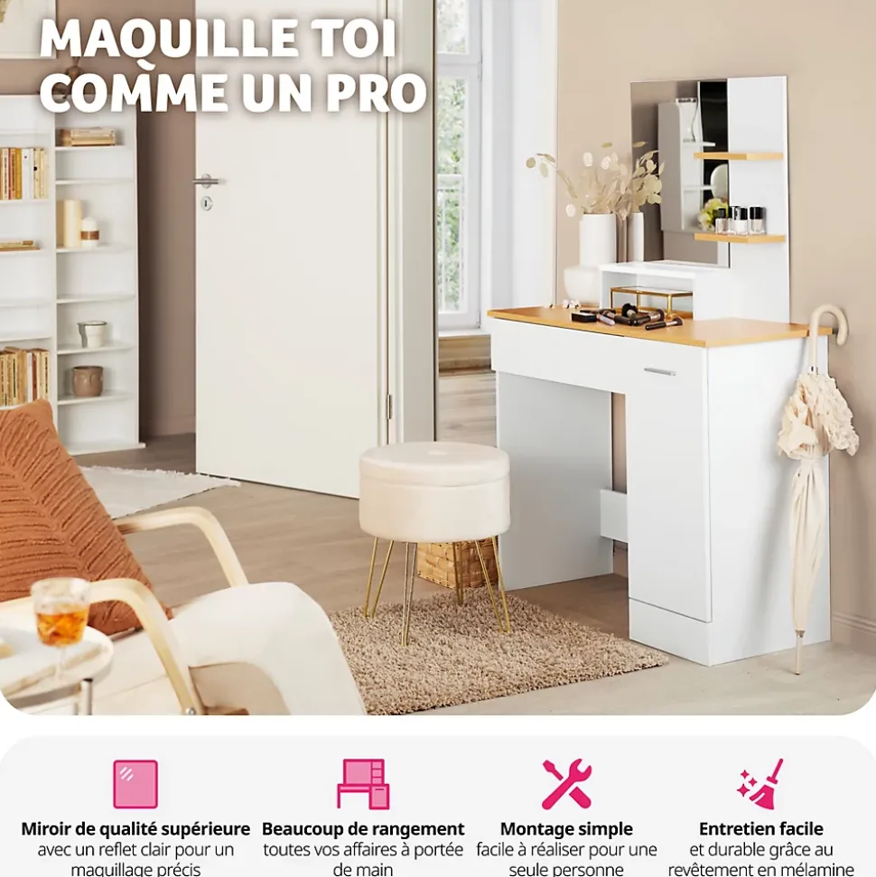 Coiffeuse ZOE moderne au look moderne
